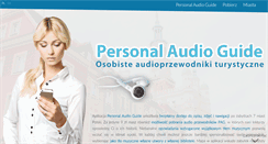 Desktop Screenshot of personalaudioguide.com